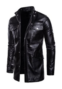 Піджаки шкіряні