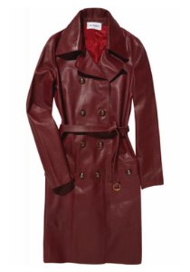 Плащі шкіряні