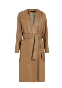 Шкіряний плащ